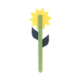 Decorative Flower Stake for Outdoor Décor, Amish-Made with Poly Lumber, Sunflower