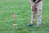 Deluxe Flag Croquet Golf Game Set with Duffel Carry Bag