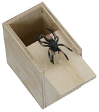Wooden Spider Surprise Prank Box Toy, Amish-Made