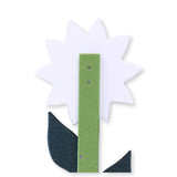 Decorative Flower Stake for Outdoor Décor, Amish-Made with Poly Lumber, Sunflower