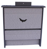 Amish-Made 20 Colony Bat House, Eco-Friendly Poly Lumber