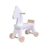 amishtoybox.live Wooden Riding Horse Toddler Ride-on Toy, Amish-Made