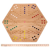Aggravation Wahoo Marble Board Game, Double-Sided