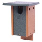 Bluebird House, Post Mount, Amish-Made with 100% Recycled Poly Lumber