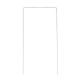 Set of 9 White Steel Croquet Wickets – 11.5" Powder-Coated - Sturdy 7 Gauge Thickness