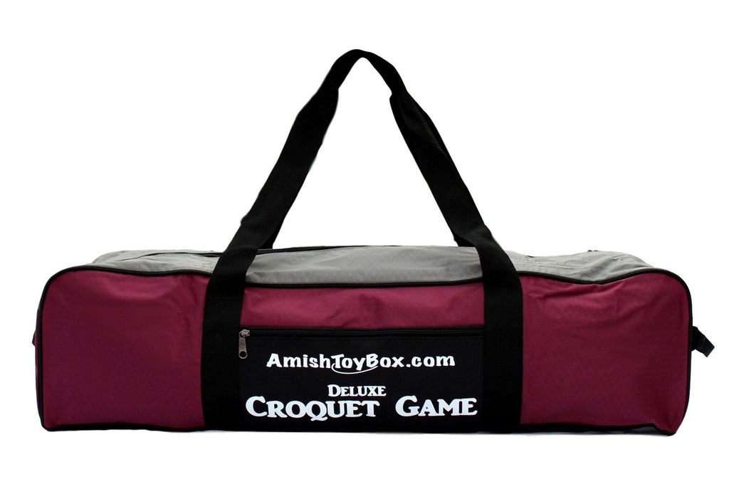 Duffel Carry Bag for Croquet Set, Makes Transporting Easy