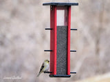 Amish-Made Finch Bird Feeder, Eco-Friendly Poly Lumber